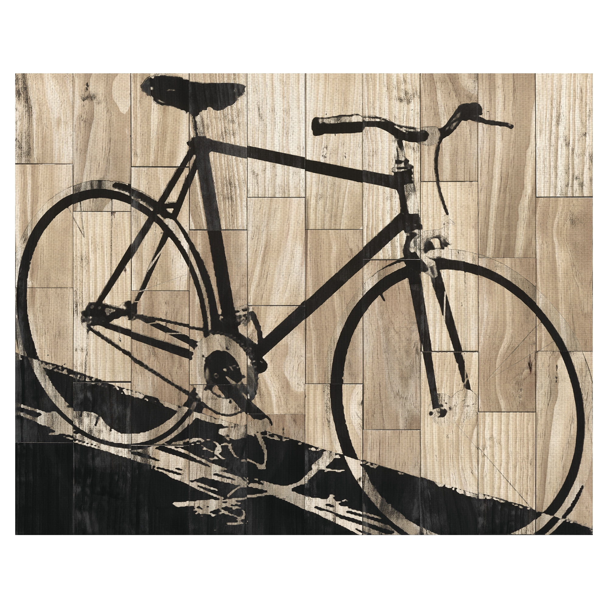 Masterpiece Art Gallery Fixed Gear Bicycle 2 Light by PaperplateInc Canvas Art Print 22" x 28"