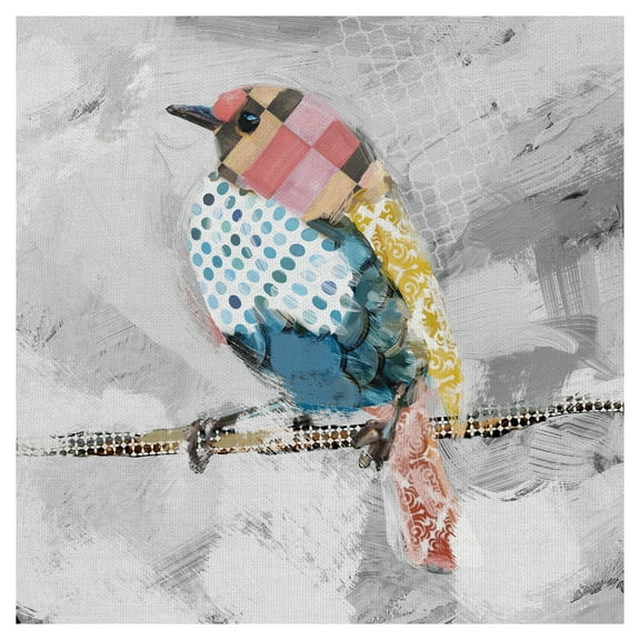 Masterpiece Art Gallery Flight Patterns IV Bird By Studio Arts Canvas Art Print 12" x 12"