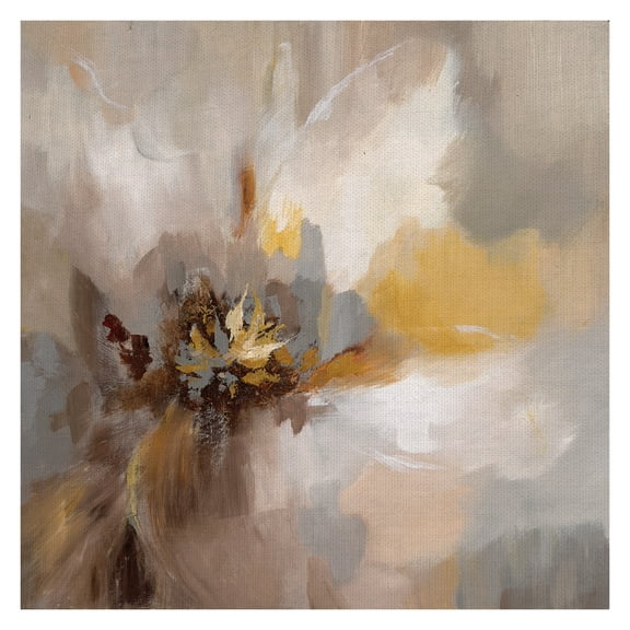 Masterpiece Art Gallery Flower Petals Whisper by Nan Canvas Art Print 35" x 35"