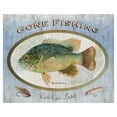 thumbnail image 1 of Masterpiece Art Gallery Gone Fishing Sign By Lynnea Washington Canvas Art Print 22" x 28", 1 of 2