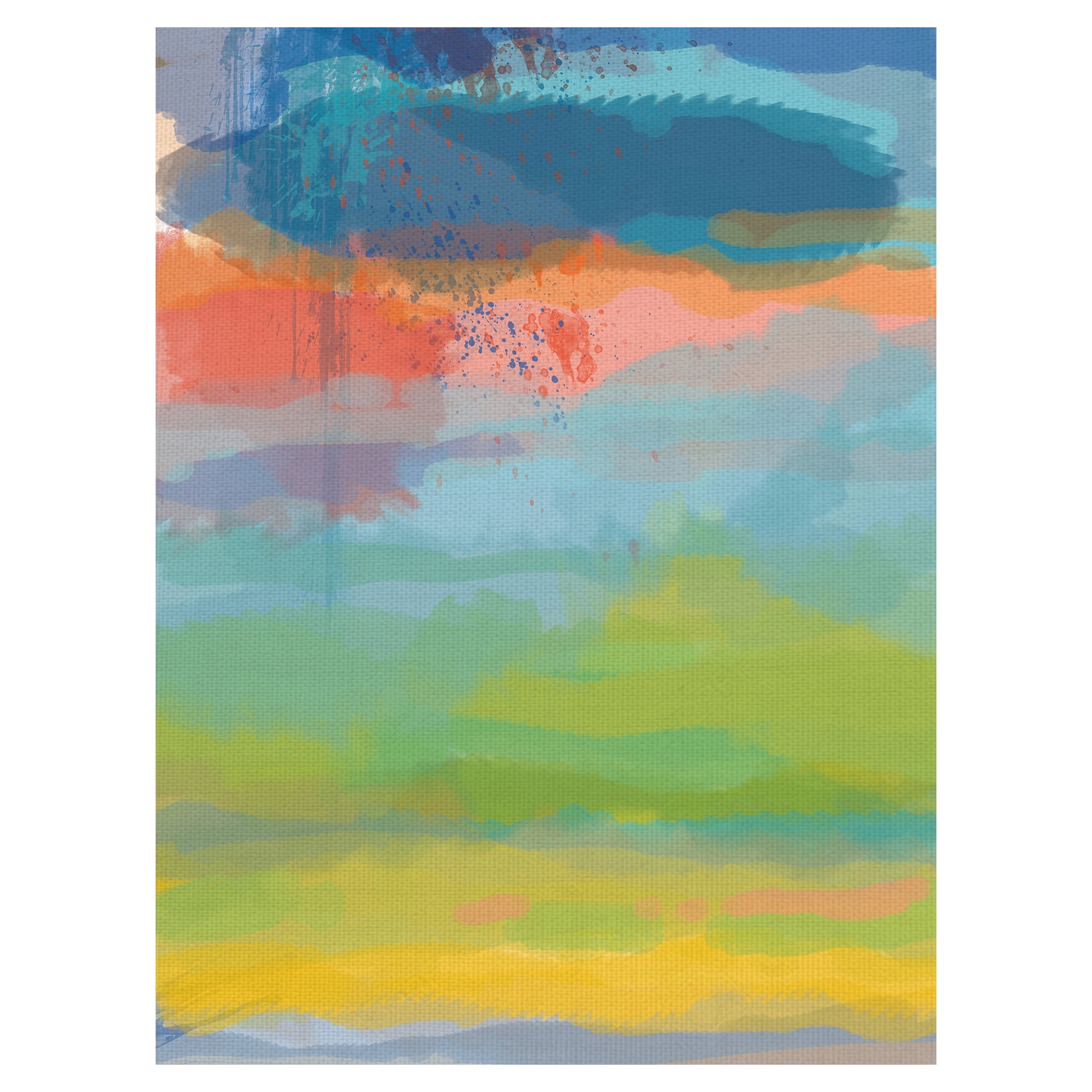 Masterpiece Art Gallery Gulf Stream by Judith Shapiro Canvas Art Print 30" x 30"