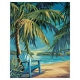 thumbnail image 1 of Masterpiece Art Gallery Hide Out Beach By Kathleen Denis Canvas Art Print 22" x 28", 1 of 4