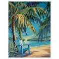 thumbnail image 1 of Masterpiece Art Gallery Hide Out Beach By Kathleen Denis Canvas Art Print 30" x 40", 1 of 4