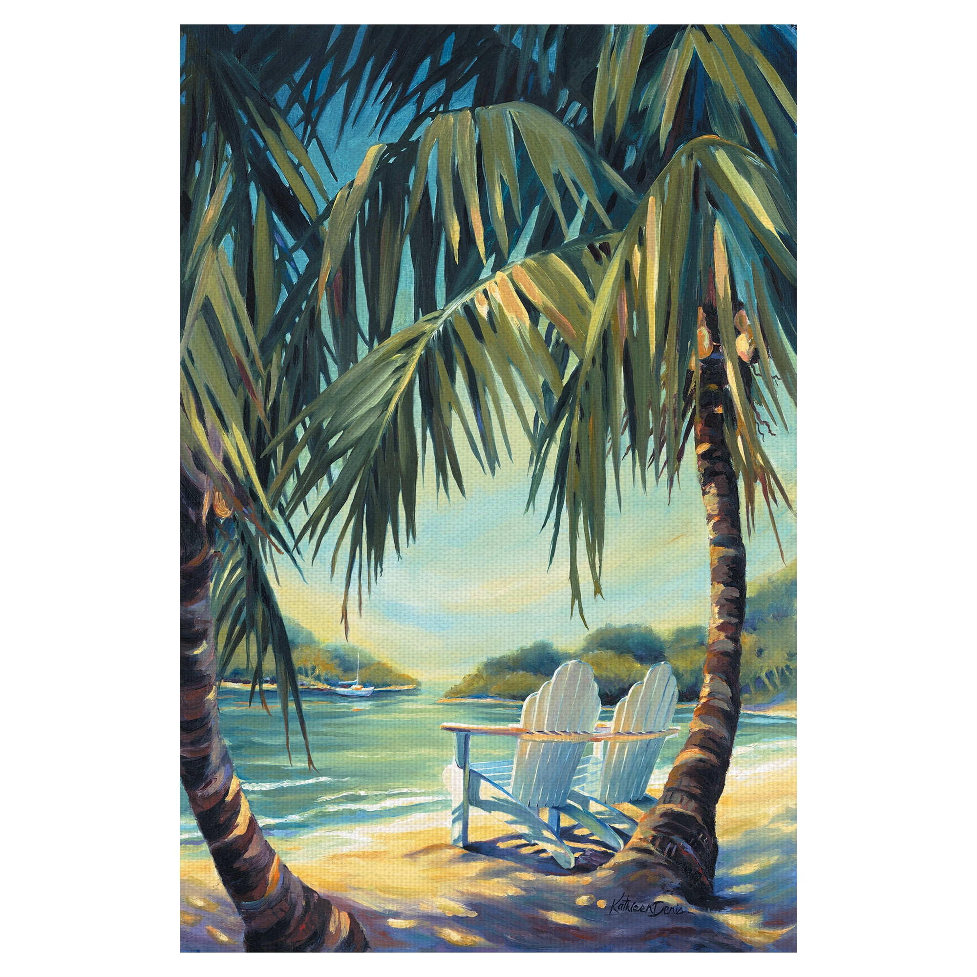 Masterpiece Art Gallery Hideout II Ocean By Kathleen Denis Canvas Art Print 24" x 36"