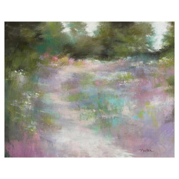 Masterpiece Art Gallery High Country Lavendar Landscape by Barbara Newton Canvas Art Print 22" x 28"