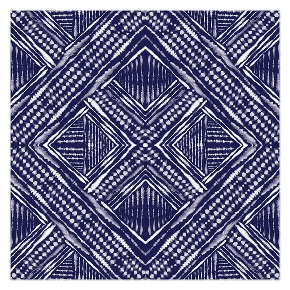 Masterpiece Art Gallery Inky Kaleidoscope I Pattern By Amanda Murray Canvas Art Print 30" x 30"