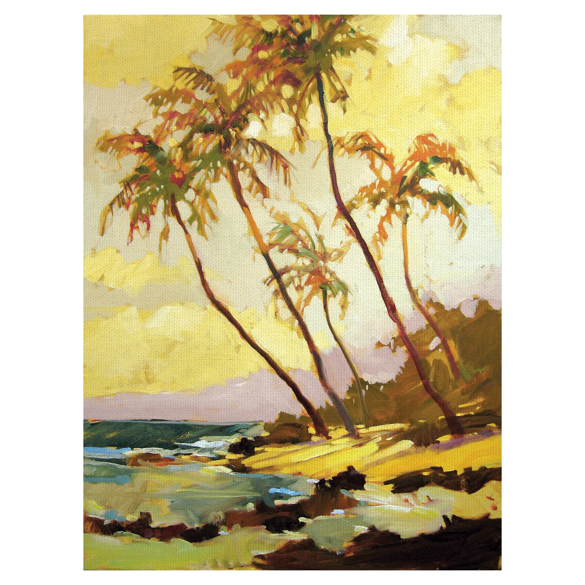 Masterpiece Art Gallery Island Dream No Complaints By Kathleen Denis Canvas Art Print 30" x 40"