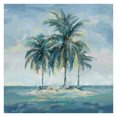 thumbnail image 1 of Masterpiece Art Gallery Isle of Dreams Palm Canvas Art Print 24" x 24", 1 of 2