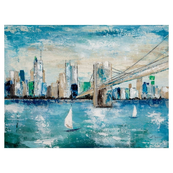 Masterpiece Art Gallery Jewel Of The Tropical Beach Square by Karen Margulis Canvas Art Print 30" x 30"