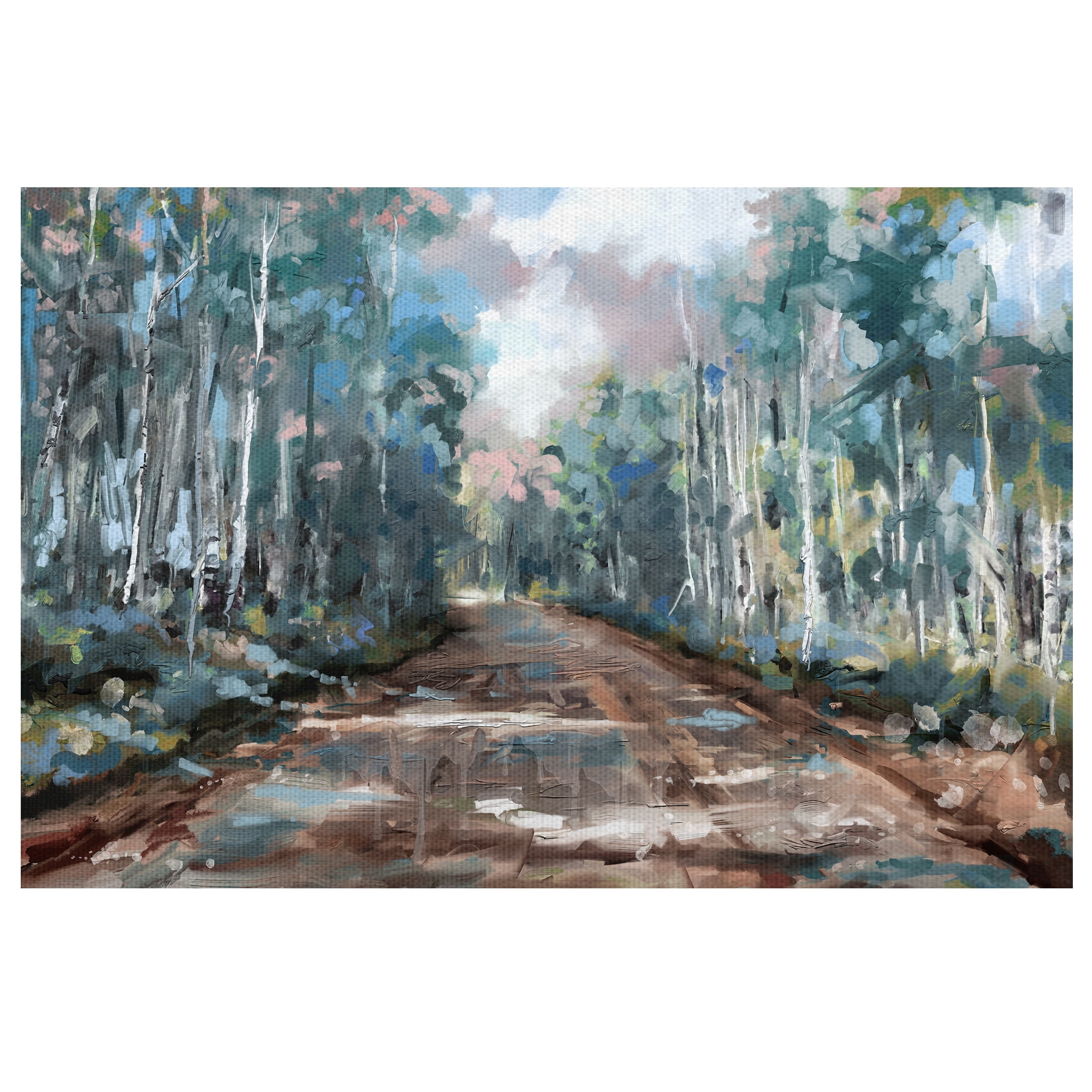 Long canvas sale painting