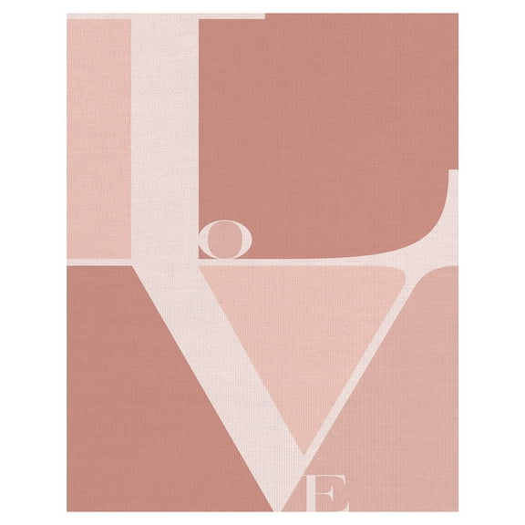 Masterpiece Art Gallery Love Poster By TypeLike Canvas Art Print 22" x 28"