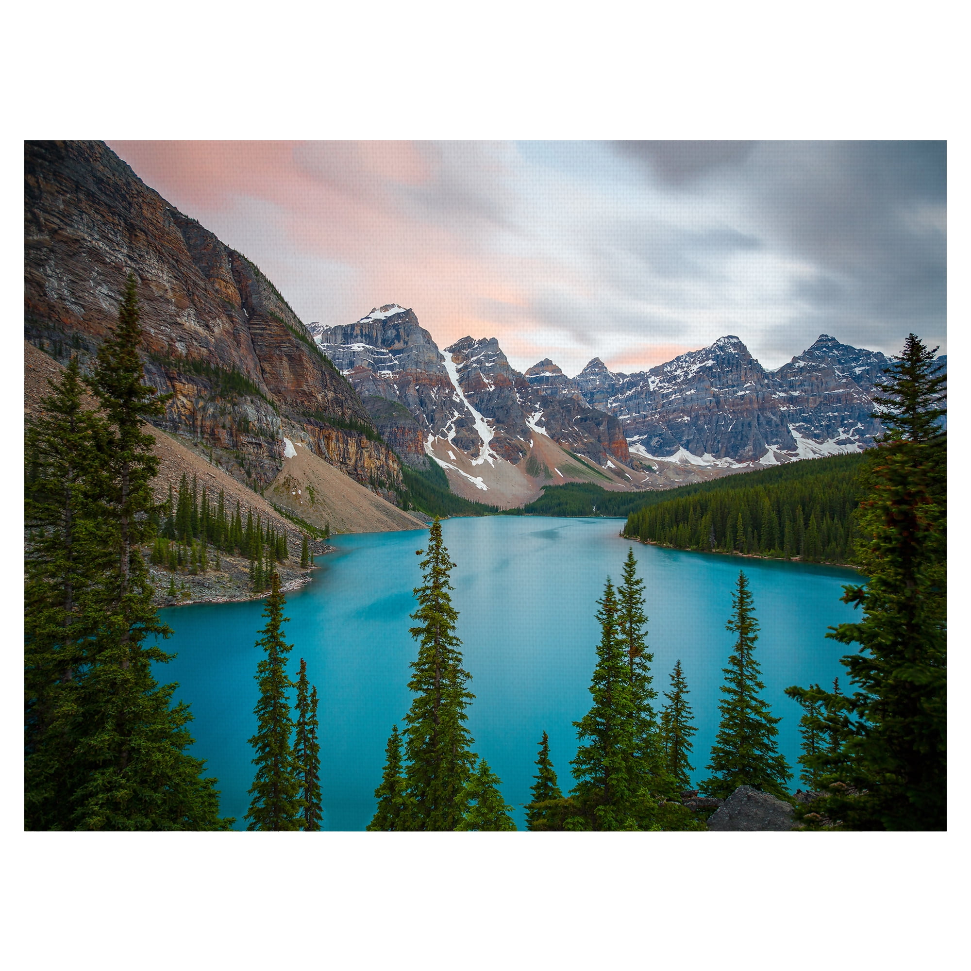 Masterpiece Art Gallery Mountain Lake by Johny Georend Canvas Art Print