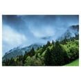 thumbnail image 1 of Masterpiece Art Gallery Mountainside Mist Pine Trees by Guy Bowden Canvas Art Print, 1 of 4