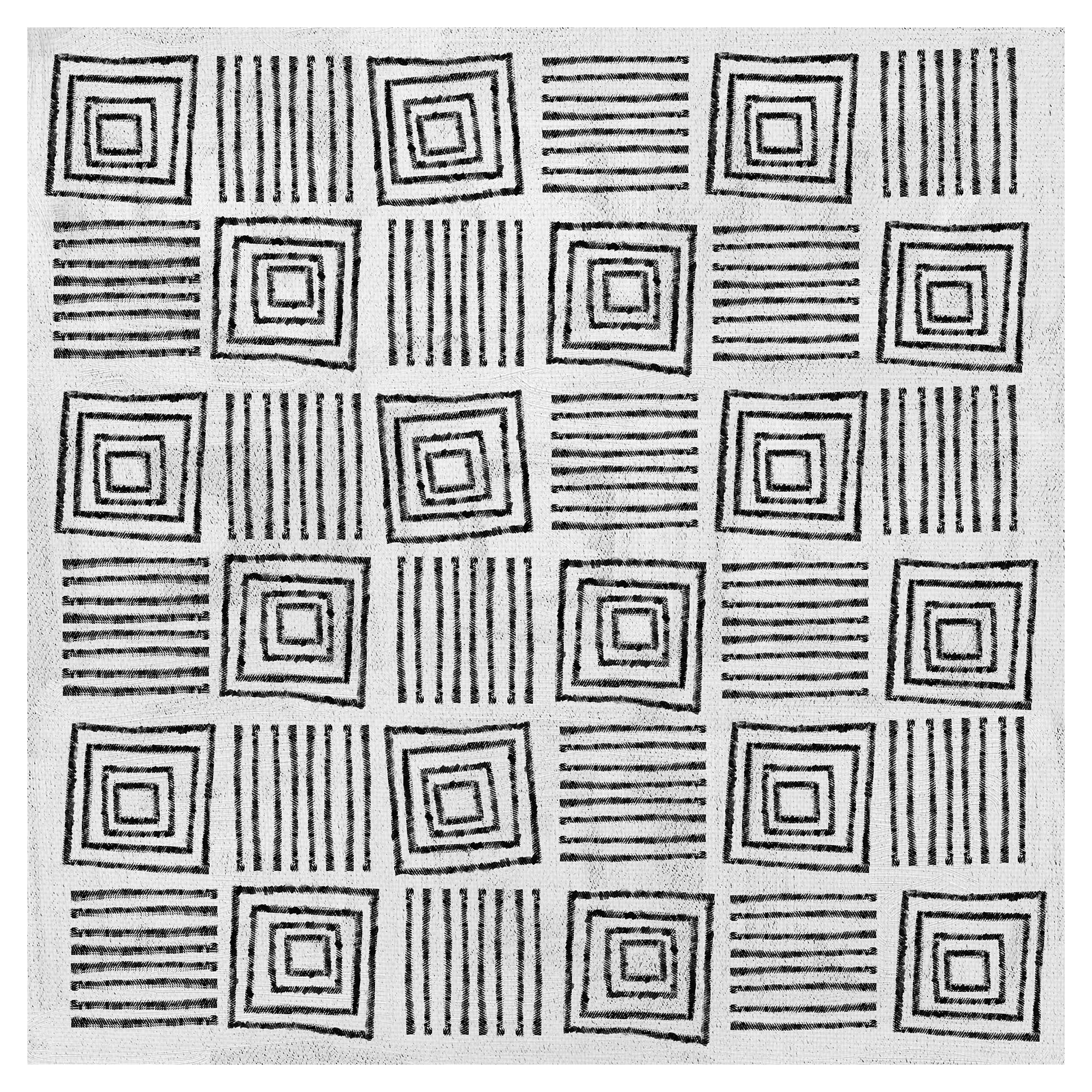 Masterpiece Art Gallery Mudcloth Patterns II Tribal by Studio Arts Canvas Art Print