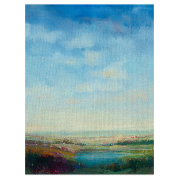 Masterpiece Art Gallery Mystic Way Nature Meadow By William McCarthy Canvas Art Print 30" x 40"