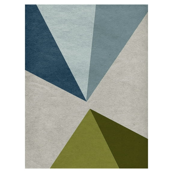 Masterpiece Art Gallery New Linen Geometrics E by GI ArtLab Canvas Art Print 18" x 24"