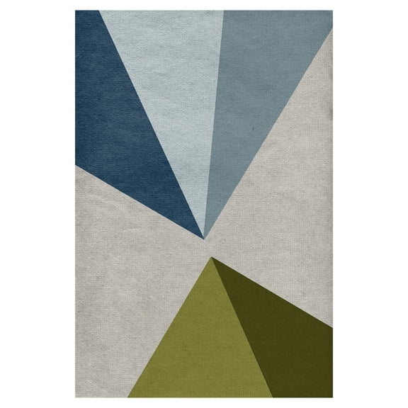 Masterpiece Art Gallery New Linen Geometrics E by GI ArtLab Canvas Art Print 24" x 36"