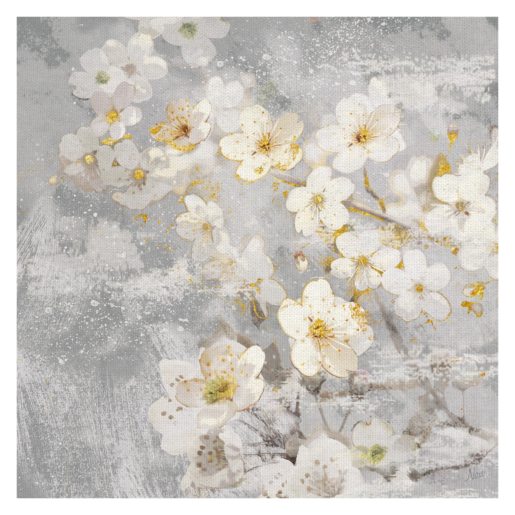 Masterpiece Art Gallery Not Just A Pretty Face II Magnolias by Nan Canvas Art 24" x 24"