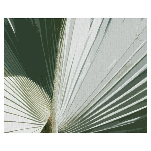 Masterpiece Art Gallery Palm Fronds I Crop by Noah Bay Canvas Art Print 22" x 28"