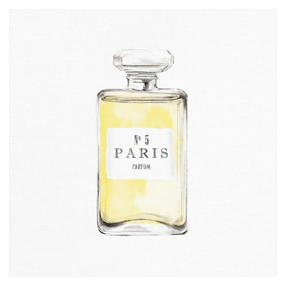 Masterpiece Art Gallery Parfum Perfume No. 5 Canvas Art Print 16" x 16"