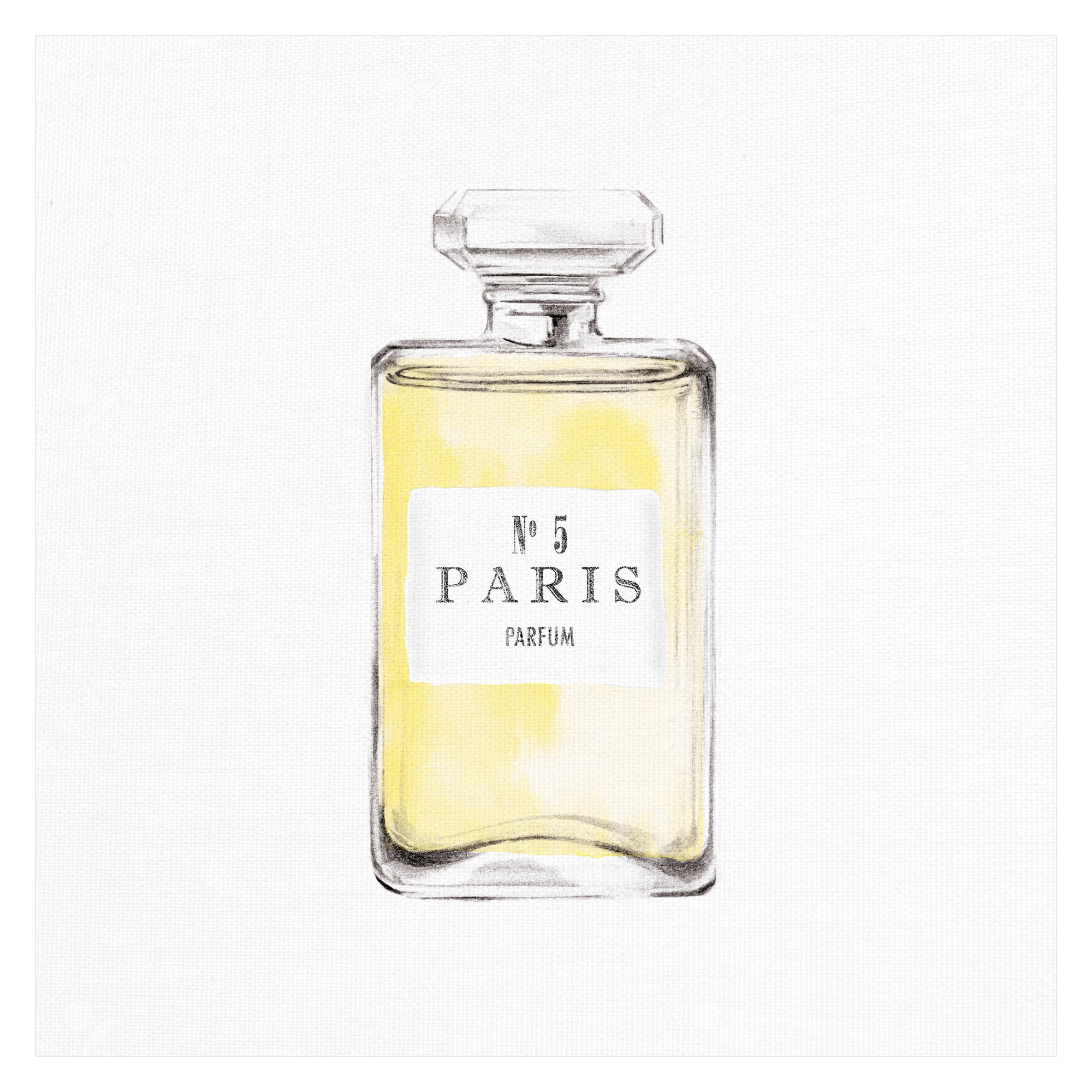 Chanel Parfum Perfume Canvas Art Print 20 x 20