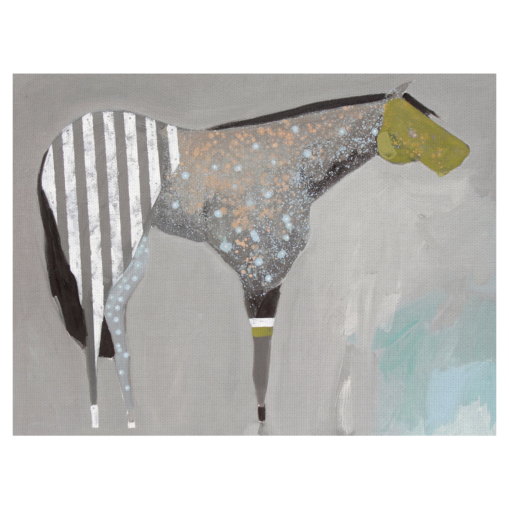 Masterpiece Art Gallery Pattern Horse No. 63 by Grant Anthony Canvas Art 30" x 40"