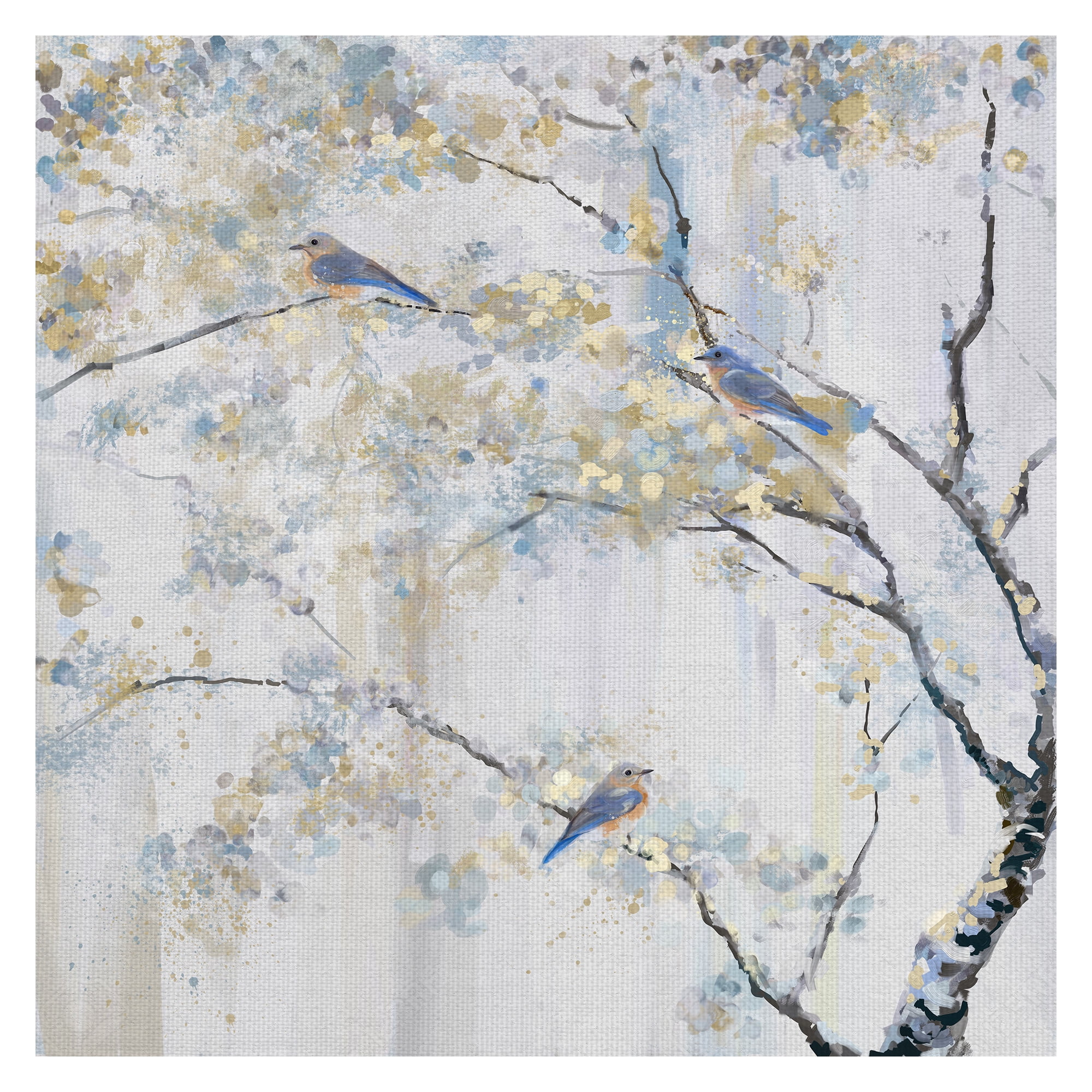 Masterpiece Art Gallery Perched By The Sea Pelicans By Studio Arts Canvas Art Print 30" x 30"