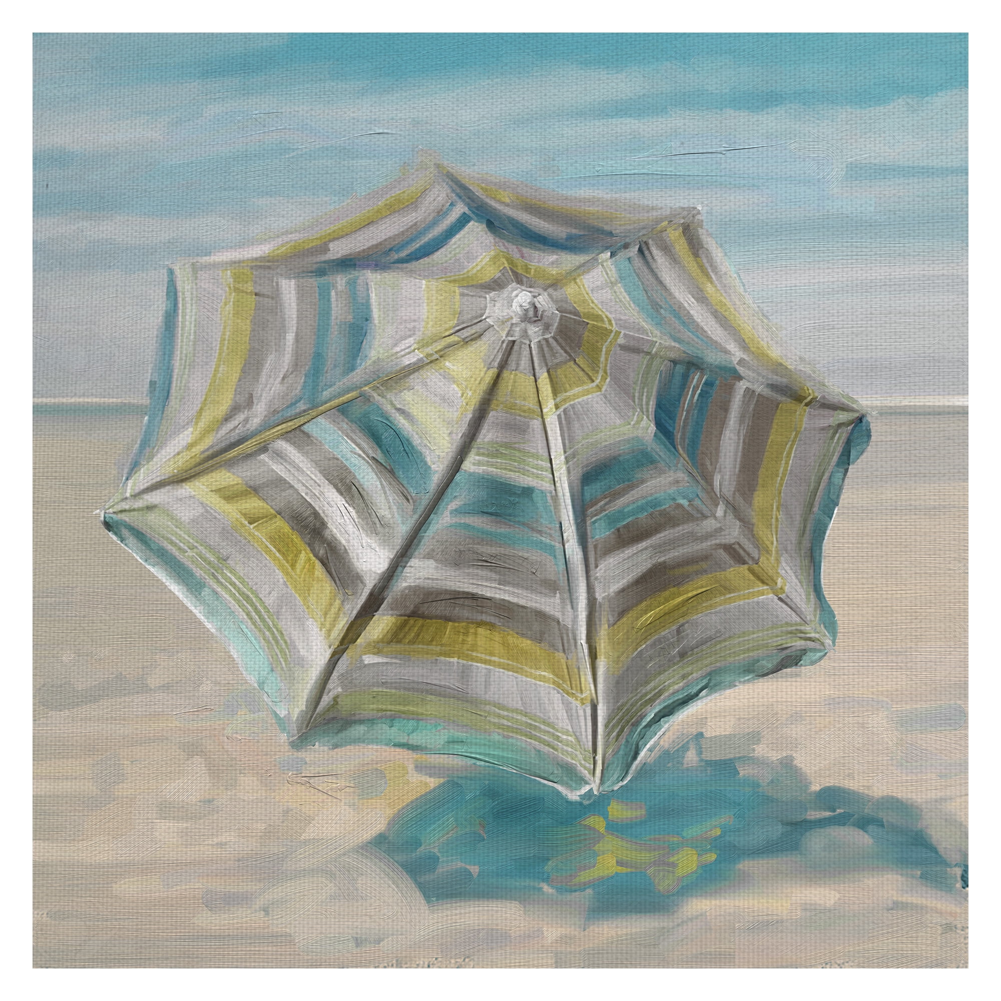 Masterpiece Art Gallery Perfect Shade Beach Umbrella By Studio Arts