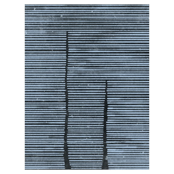 Masterpiece Art Gallery Periple Abstract Stripes By Belle Maison Canvas Art Print 30" x 40"