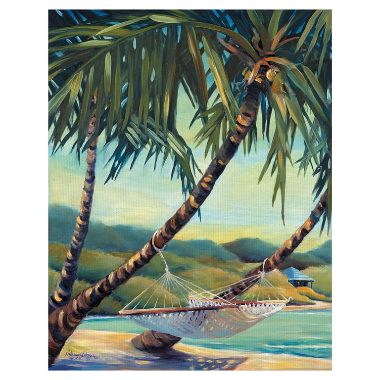 Masterpiece Art Gallery Rest Stop Beach Hammock By Kathleen Denis