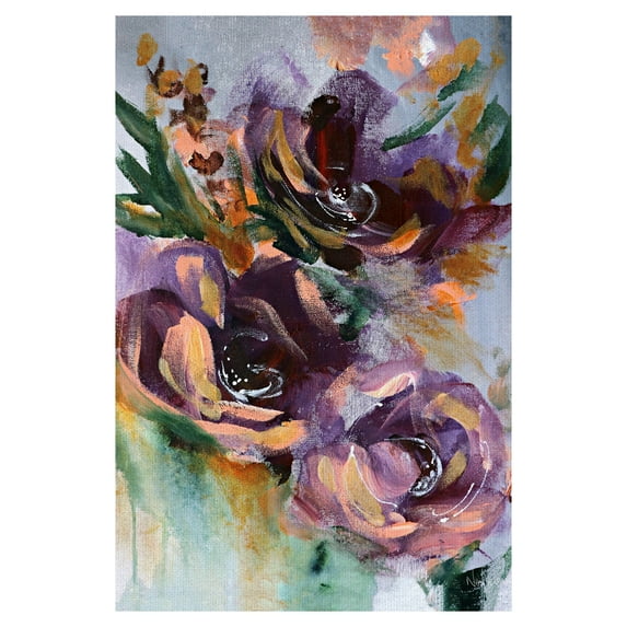 Masterpiece Art Gallery Rose Garden by Nikol Wikman Floral Canvas Art Print