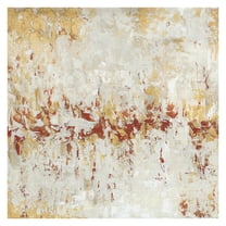 Masterpiece Art Gallery Rustic Neutrality Abstract By Willowbrook Fine Art Canvas Art Print 24" x 24"