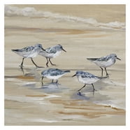 Masterpiece Early Risers II Sandpiper Beach Birds by Sally Swatland ...