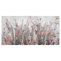 Masterpiece Art Gallery Summer Breeze Pink Wildflowers by Studio Arts Canvas Art Print