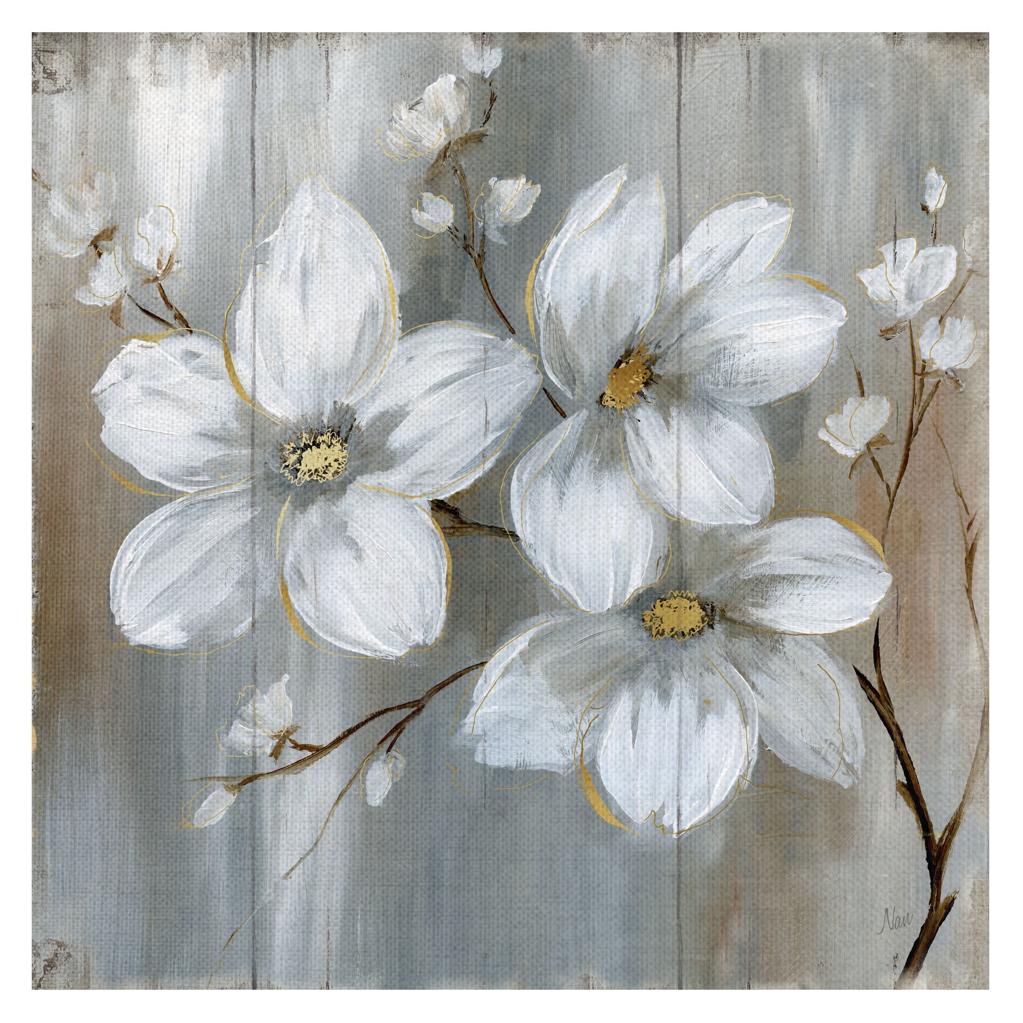 nao海外shopgallery Free Shipping! Masterpiece Art Gallery Summer in Neutral II Canvas