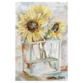 thumbnail image 1 of Masterpiece Art Gallery Tournesols Sunflower In Vase By Studio Arts Canvas Art Print 24" x 36", 1 of 4
