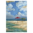thumbnail image 1 of Masterpiece Art Gallery Umbrella Beachscape by Paul Brent Canvas Art Print, 1 of 2