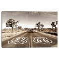 thumbnail image 1 of Masterpiece Art Gallery Vintage Road Trip Route 66 by Belle Maison Canvas Art Print, 1 of 3