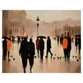 thumbnail image 1 of Masterpiece Art Gallery Where We Once Walked Rainy Street by Lorraine Christie Canvas Art Print 22" x 28", 1 of 2