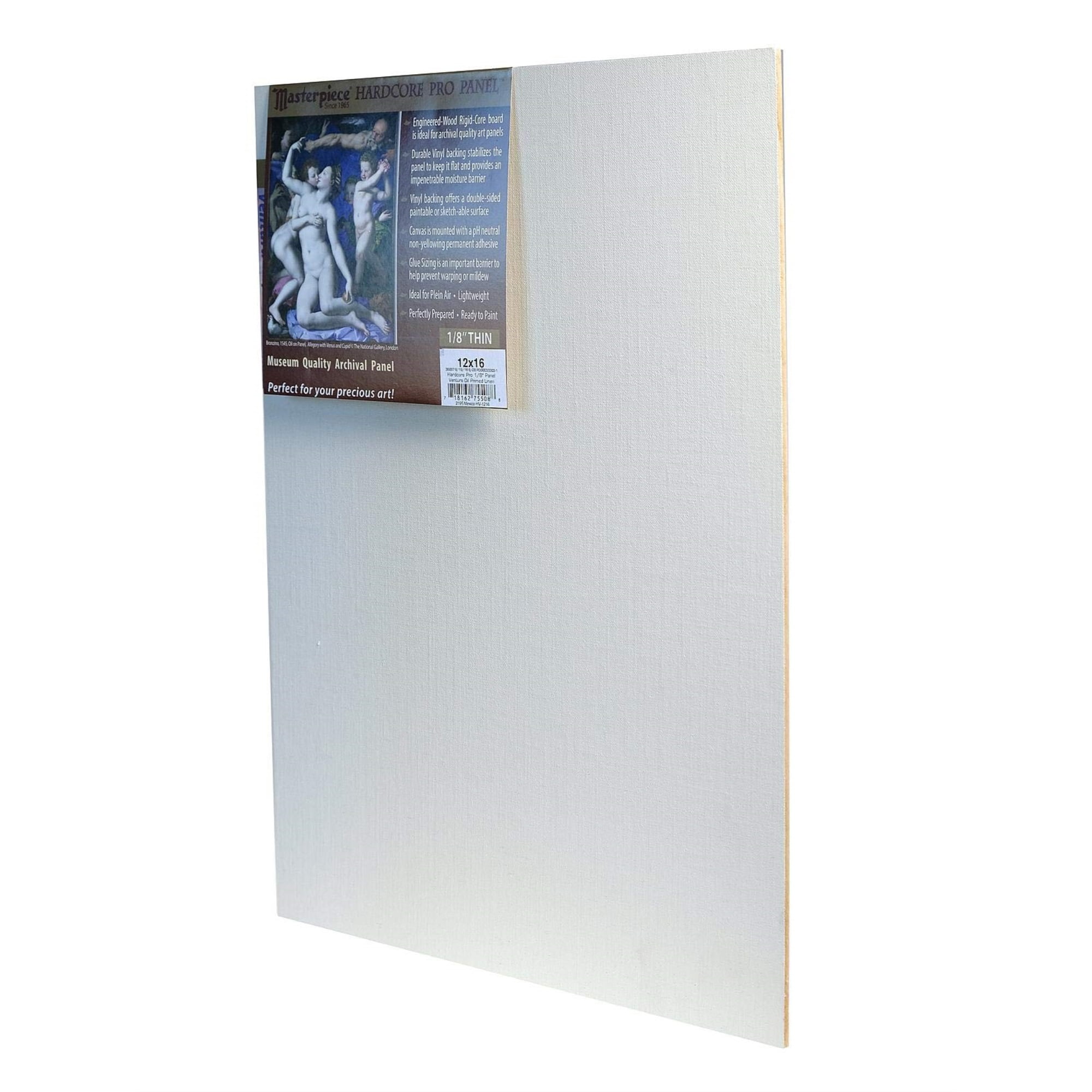 Masterpiece Vincent PRO Canvas - 8x10 Inch, Belgian Linen, 7/8" Deep, Acrylic Primed, MuseumWrapped