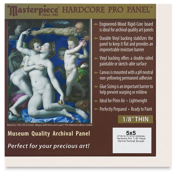 Masterpiece Carmel Hardcore Pro Canvas Panel - 5" x 5"