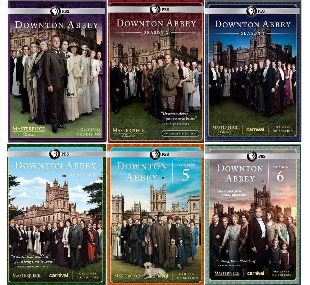 Masterpiece Classic: Downton Abbey Seasons 1-6 Complete Series ...