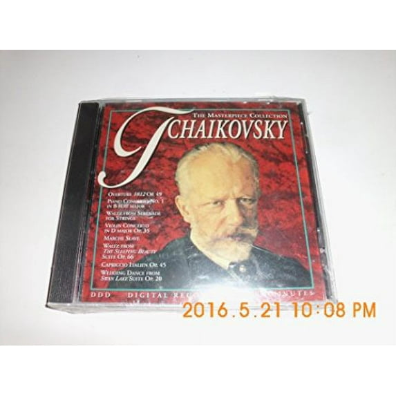 Masterpiece Collection: Tchaikovsky (Music CD) Tchaikovsky, Pyotr Ilyich; An...