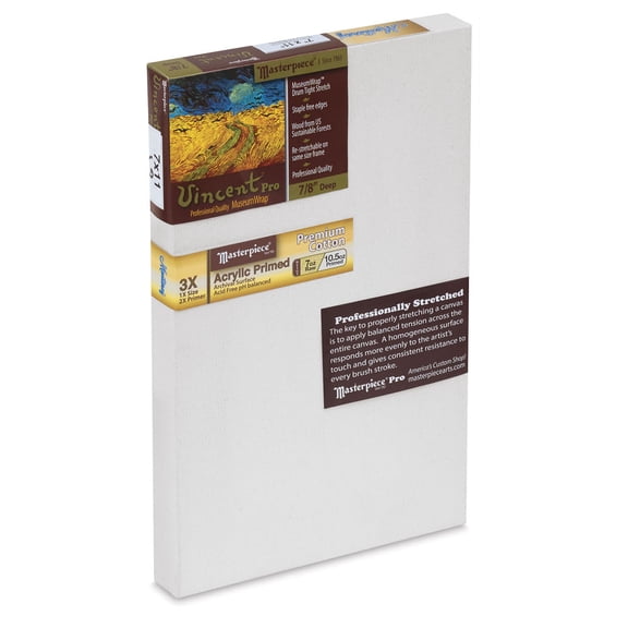 Masterpiece Fibonacci Golden Rectangle Canvas - 7" x 11", 7/8" Profile
