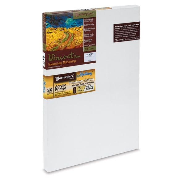 Masterpiece Fibonacci Golden Rectangle Canvas - 8" x 13", 7/8" Profile