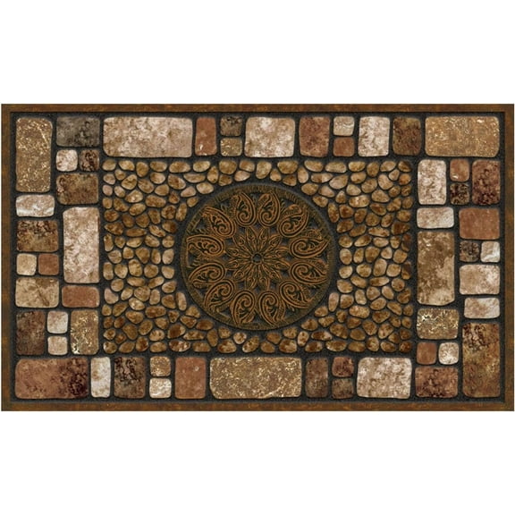 Apache Mills Masterpiece Notre Dame Doormat, Brown, 18-Inch by 30-Inch  Residential Use, Standard Application