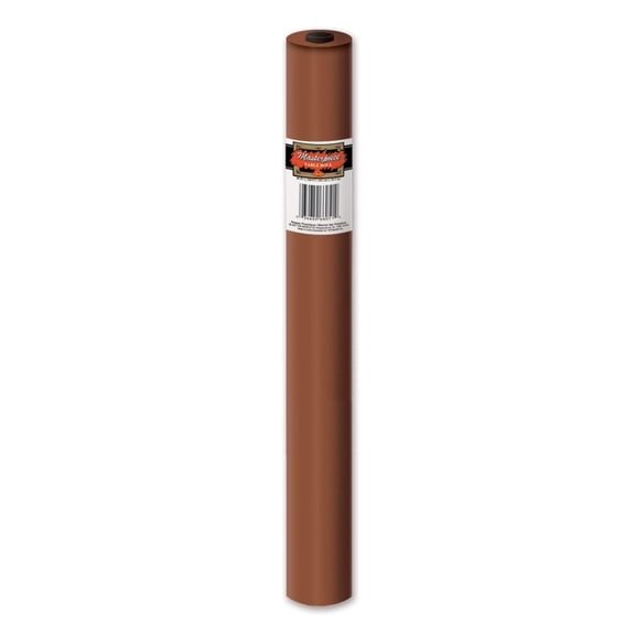 Chocolate Brown Plastic Party Table Roll
