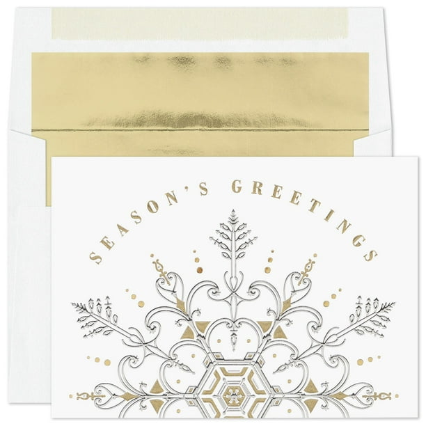 Masterpiece Studios 15Count Boxed Christmas Cards with FoilLined