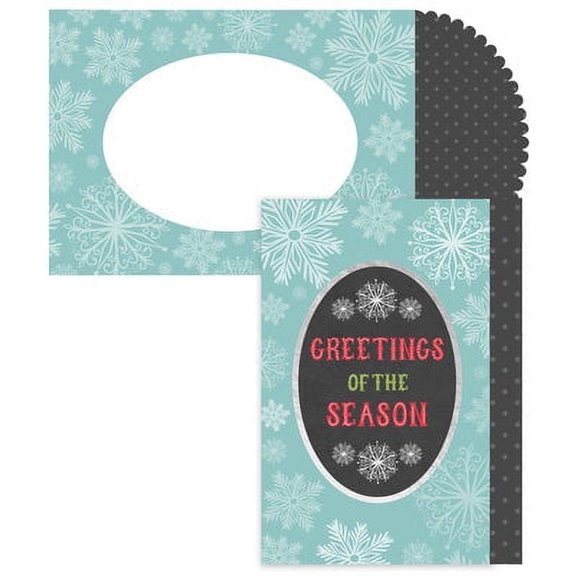 Masterpiece Studios Card Set Snowflake Greetings, 16 ct.