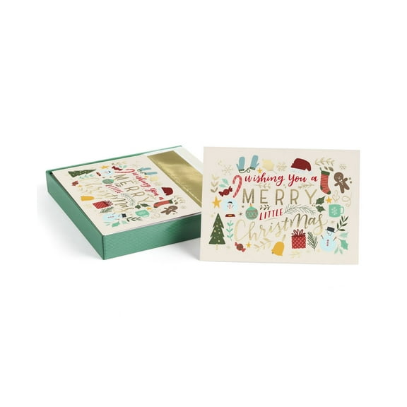 Masterpiece Studios Elements of Christmas Holiday Set of 18 Boxed Cards